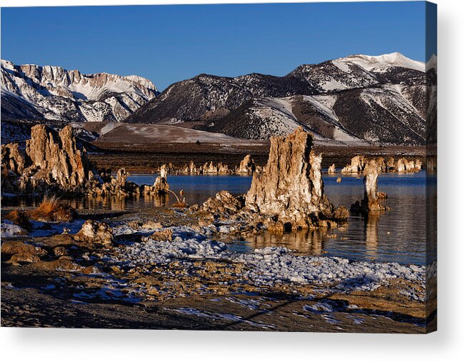 Mono Lake Acrylic Print featuring the photograph Solitude by Kathleen Bishop