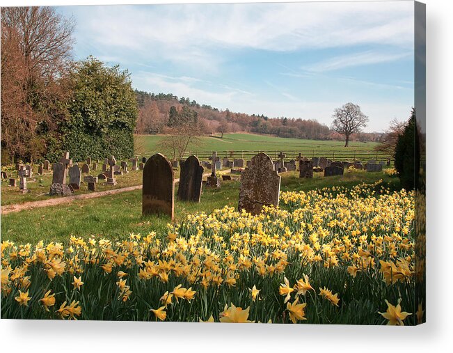 Shirley Mitchell Acrylic Print featuring the photograph Souls Rest by Shirley Mitchell