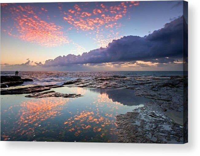 Bangalley Headland Acrylic Print featuring the photograph Speckled Dawn by Mark Lucey