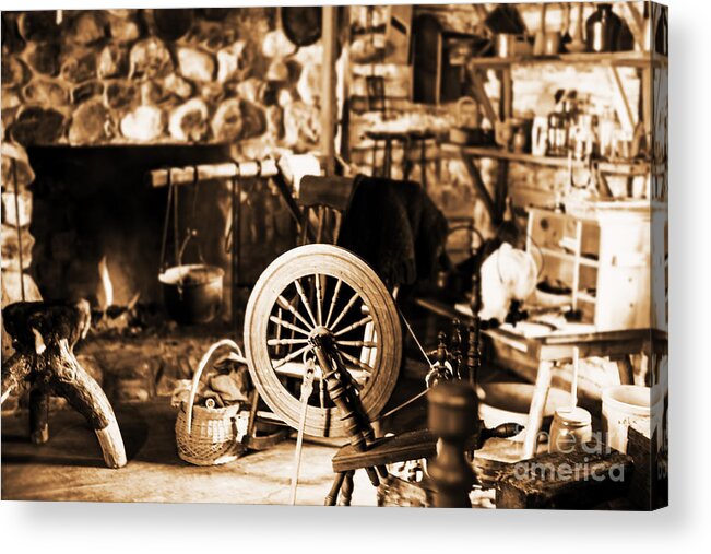 Ludington Michigan Acrylic Print featuring the photograph Spinning Wheel by Randall Cogle