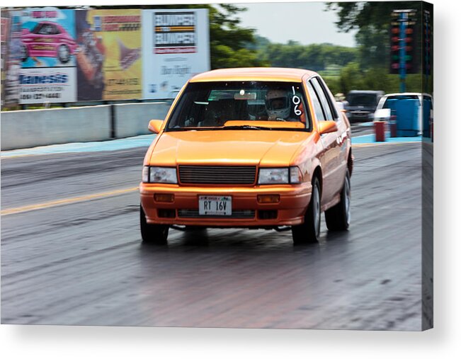 Dodge Spirit Rt Acrylic Print featuring the photograph Spirit RT - 03 by Josh Bryant