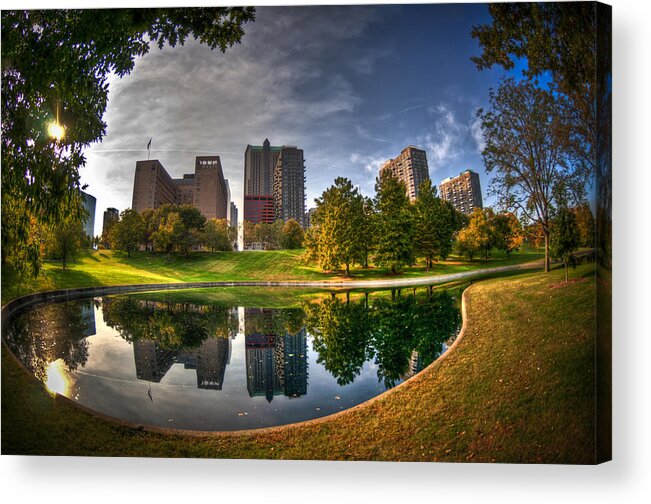 Hdr Image Acrylic Print featuring the photograph Spoonful of St. Louis by Deborah Klubertanz