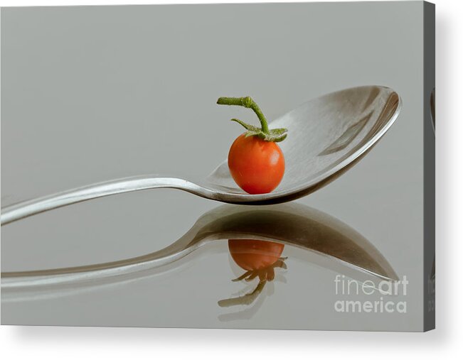 Abstract Acrylic Print featuring the photograph Spoonful of Vitamin by Jonathan Nguyen