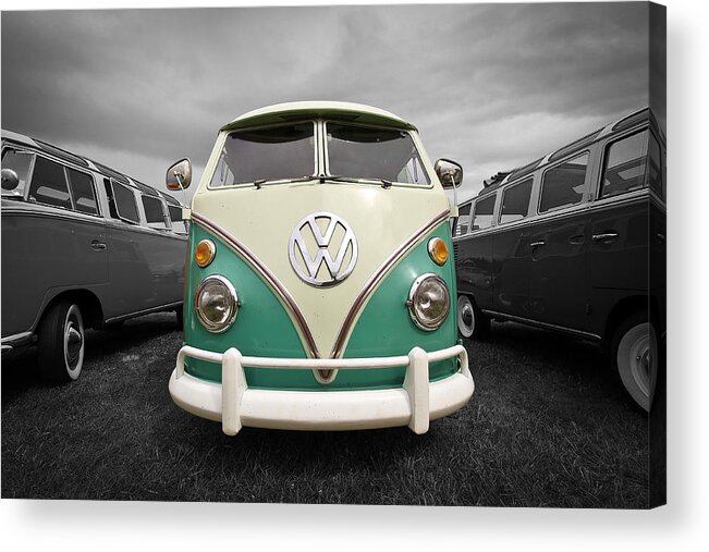 Volkswagen Acrylic Print featuring the photograph Standing Out by Steve McKinzie