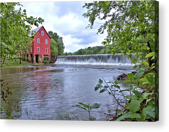 8615 Acrylic Print featuring the photograph Starrs Mill by Gordon Elwell