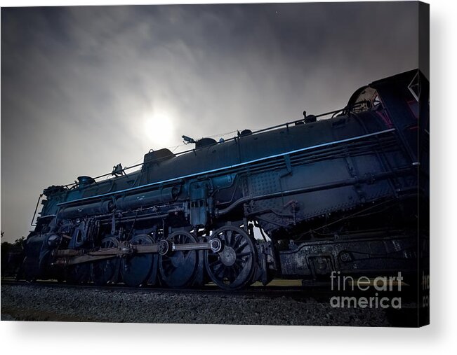 Steam Locomotive Acrylic Print featuring the photograph Steam Locomotive by Keith Kapple