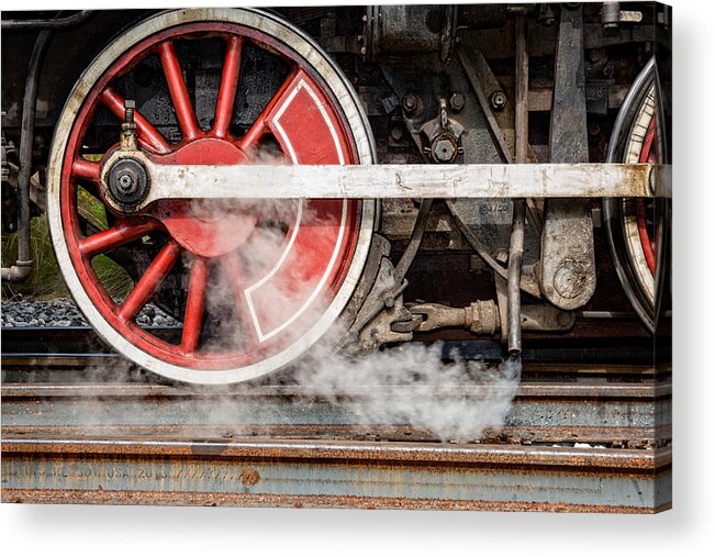 Christopher Holmes Photography Acrylic Print featuring the photograph Steel and Steam 2 by Christopher Holmes