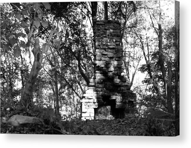 Abandoned Acrylic Print featuring the photograph Still Standing by Greg Graham