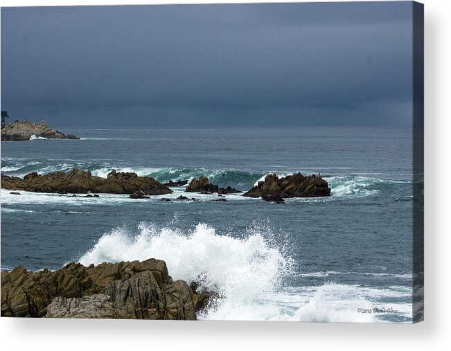 Pacific Acrylic Print featuring the photograph Storm is Brewing by Deana Glenz