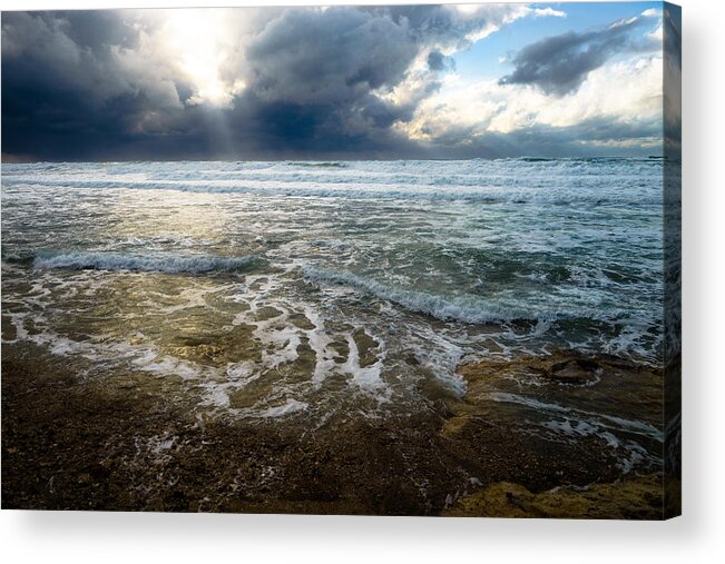 Sky Acrylic Print featuring the photograph Storm warning by Michael Goyberg