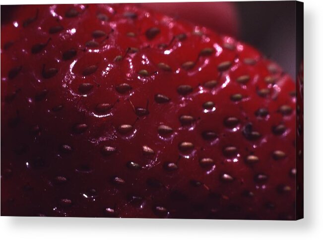 Retro Images Archive Acrylic Print featuring the photograph Strawberry by Retro Images Archive