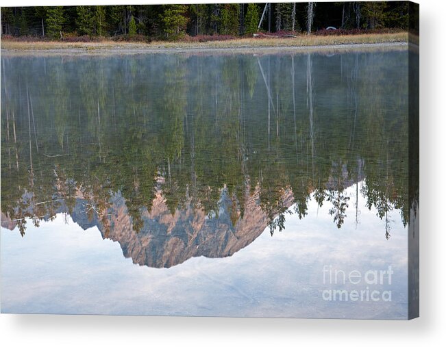 Grand Teton Np Acrylic Print featuring the photograph String Lake Grand Teton National Park by Fred Stearns