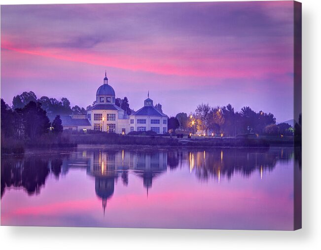 City Acrylic Print featuring the photograph Suisun Town Hall by Bruce Bottomley