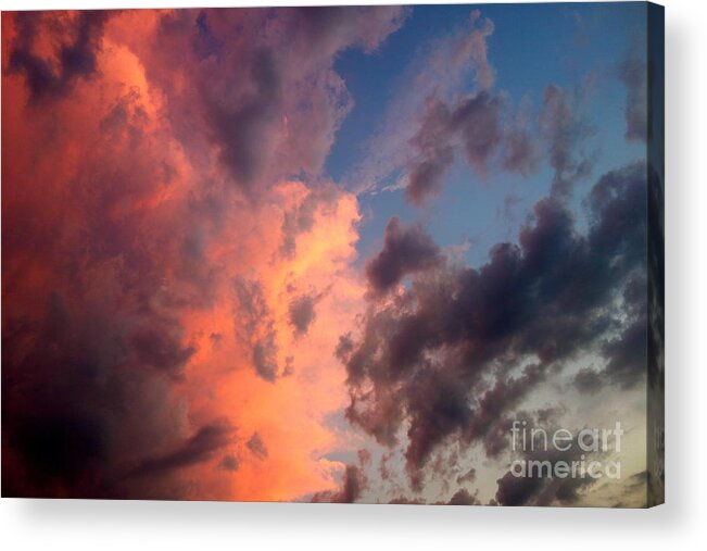 Sunset Acrylic Print featuring the photograph Sunday Sunset by Jacqueline Athmann