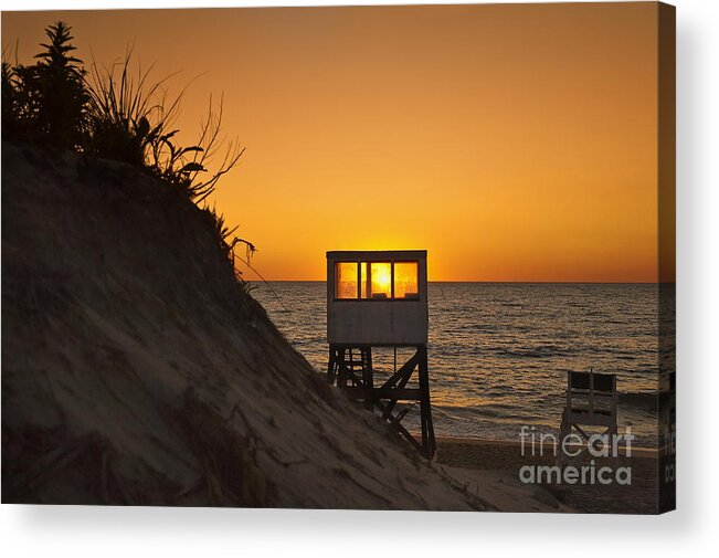 Beach Acrylic Print featuring the photograph Sunrise Nauset Beach by John Greim