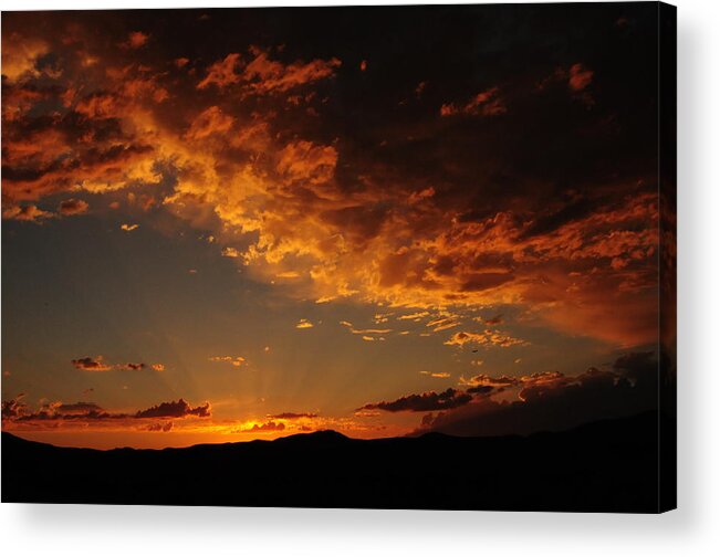 Sunset Acrylic Print featuring the photograph Sunset 0983 by Janis Knight
