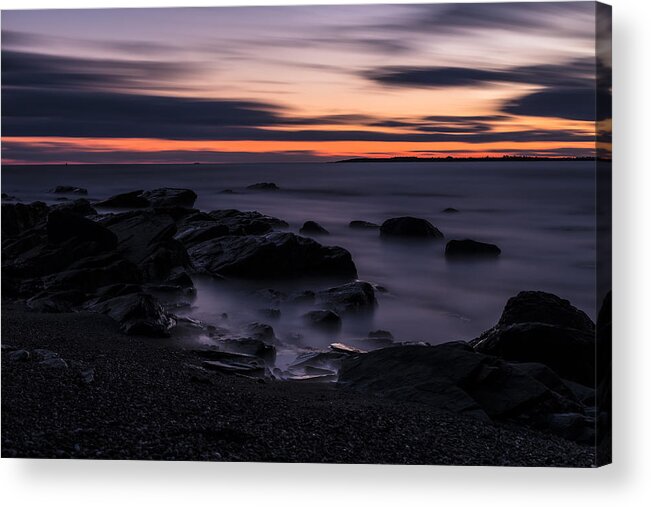 Andrew Pacheco Acrylic Print featuring the photograph Surreal Sunset by Andrew Pacheco