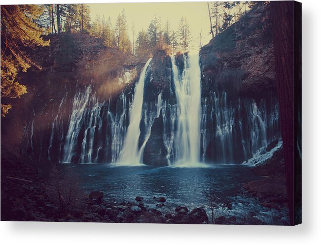 Burney Falls State Park Acrylic Print featuring the photograph Sweet Memories by Laurie Search