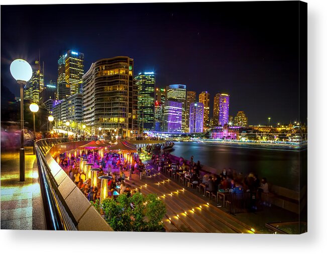 Sydney Acrylic Print featuring the photograph Sydney Cove by Paradigm Blue