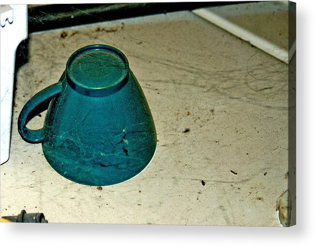 Tea Cup Acrylic Print featuring the photograph Tea for one by Melissa Newcomb