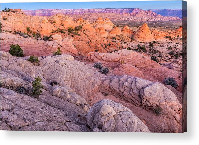 Page Acrylic Print featuring the photograph Teepee Sunrise - Arizona Desert Photograph by Duane Miller