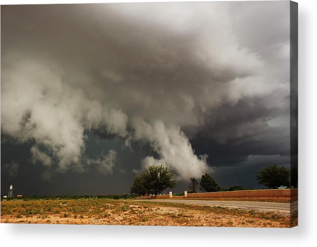 Clouds Acrylic Print featuring the photograph Texas Monster by Ryan Crouse