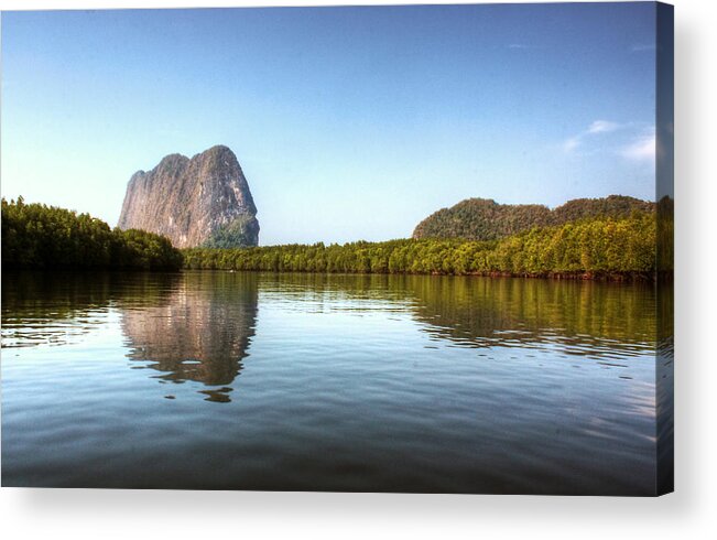 Scenics Acrylic Print featuring the photograph Thailand by Björn Disch