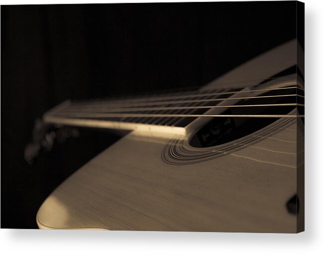 Instrument Acrylic Print featuring the photograph The Acoustic by Eugene Campbell