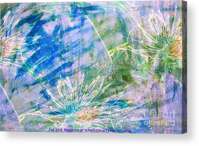 The Artists Duty Painting Acrylic Print featuring the mixed media The Artists Duty by PainterArtist FIN