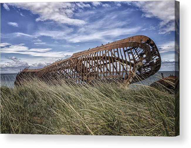 Austral Acrylic Print featuring the photograph The Barca Ambassador Ship Wreck by Gary Hall