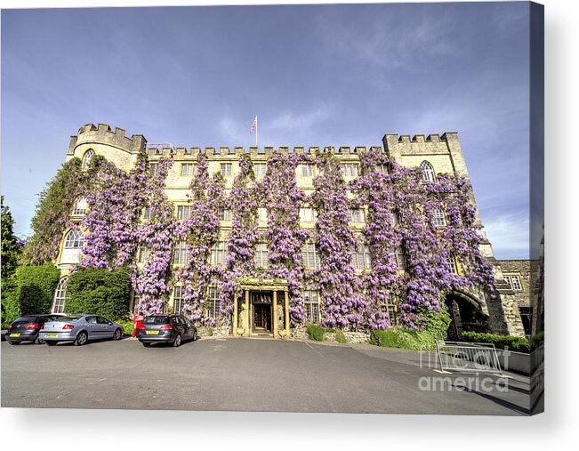 Castle Acrylic Print featuring the photograph The Castle Hotel by Rob Hawkins