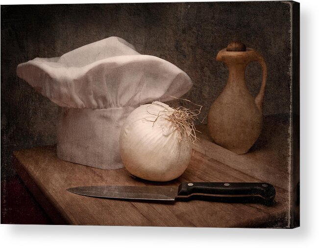 Food Service Acrylic Print featuring the photograph The Chef by Tom Mc Nemar