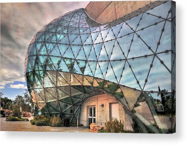 Dali Museum Acrylic Print featuring the photograph The Dali Museum St Petersburg by Mal Bray