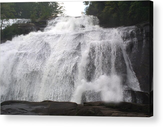 Waterfalls Acrylic Print featuring the photograph The Falls by Jean Wolfrum