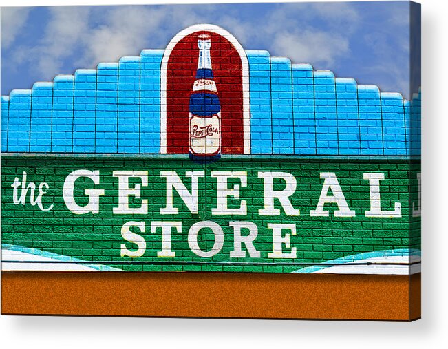 Photography Acrylic Print featuring the photograph The General Store by Paul Wear