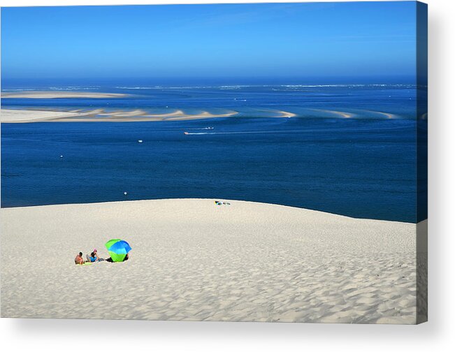 Dune Acrylic Print featuring the photograph The Great Dune of Pila in Arcachon Bay by RicardMN Photography