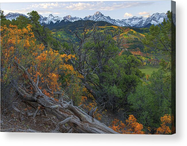 Fall Colors Acrylic Print featuring the photograph The Hidden Valley by Tim Reaves