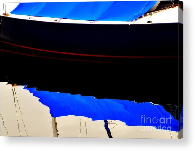 Abstract Acrylic Print featuring the photograph The Inner Side of Surface - Limited Edition by Lauren Leigh Hunter Fine Art Photography