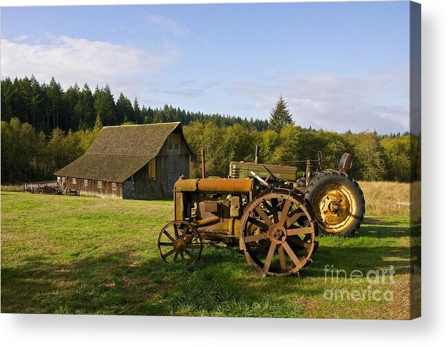 Photography Acrylic Print featuring the photograph The Johnson Farm by Sean Griffin