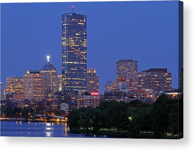 Lenox Hotel Acrylic Print featuring the photograph The Lenox Hotel by Juergen Roth