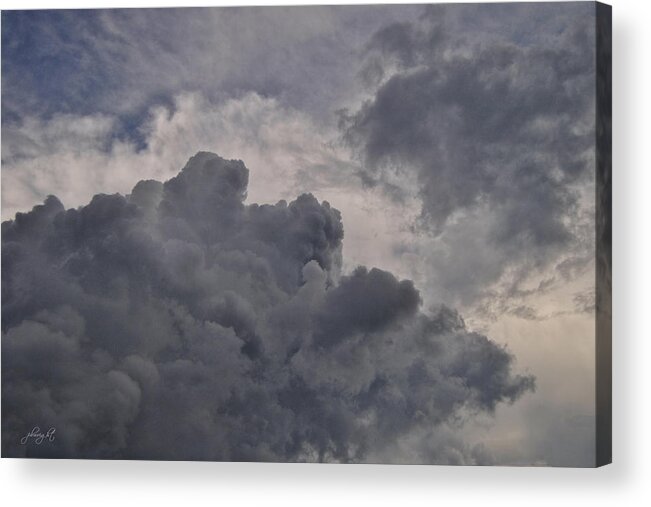 Nature Acrylic Print featuring the photograph The Mighty Hand of God by Paulette B Wright