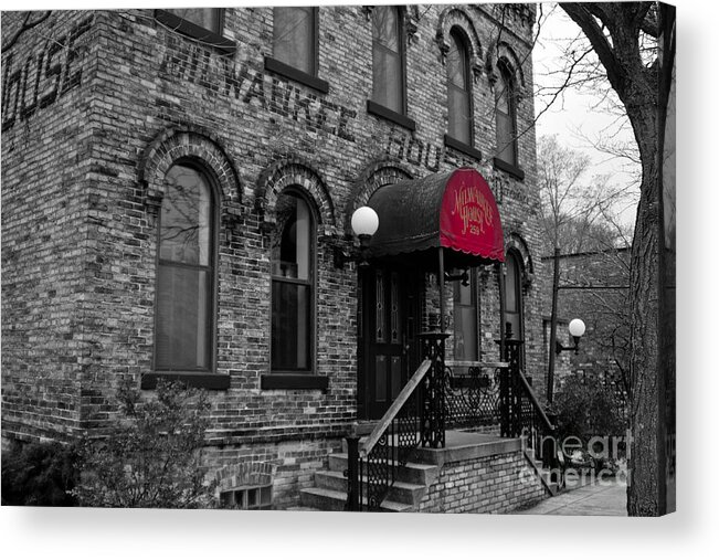 Michigan Acrylic Print featuring the photograph The Milwaukee House by Randall Cogle