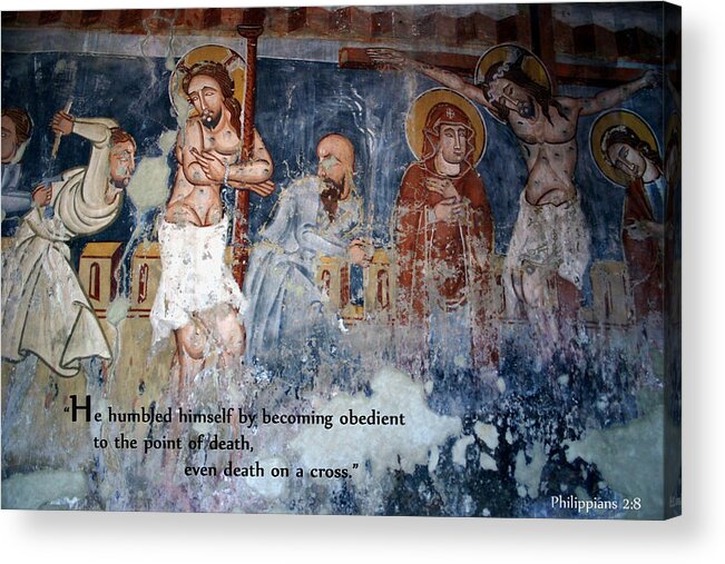 Easter Acrylic Print featuring the photograph The Passion by Emanuel Tanjala