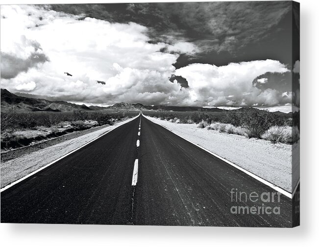 Road Acrylic Print featuring the photograph The Road Less Traveled by Eddie Yerkish