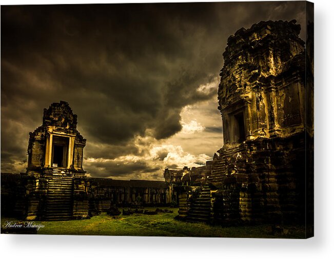 Rain Acrylic Print featuring the photograph The Storm by Andrew Matwijec