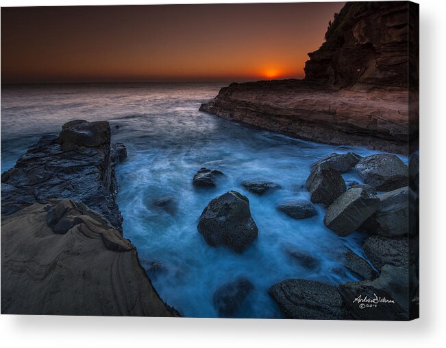 Avoca Acrylic Print featuring the photograph The Sunrise by Andrew Dickman