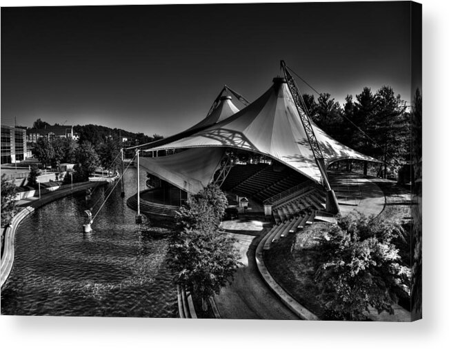 The Tennessee Amphitheater Acrylic Print featuring the photograph The Tennessee Amphitheater by David Patterson
