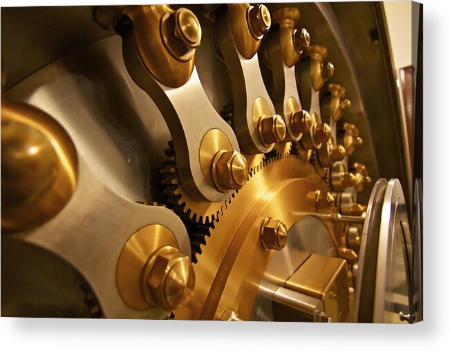 X Acrylic Print featuring the photograph The Vault V by John Babis