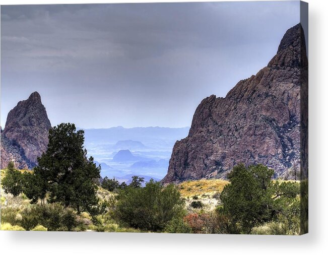 Big Bend Acrylic Print featuring the photograph The Window View by Dave Files