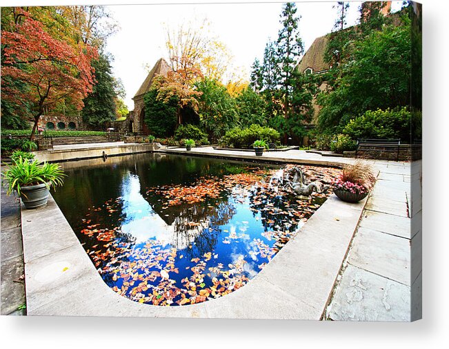 Artwork Acrylic Print featuring the photograph Winterthur Museum and Gardens by Trina Ansel